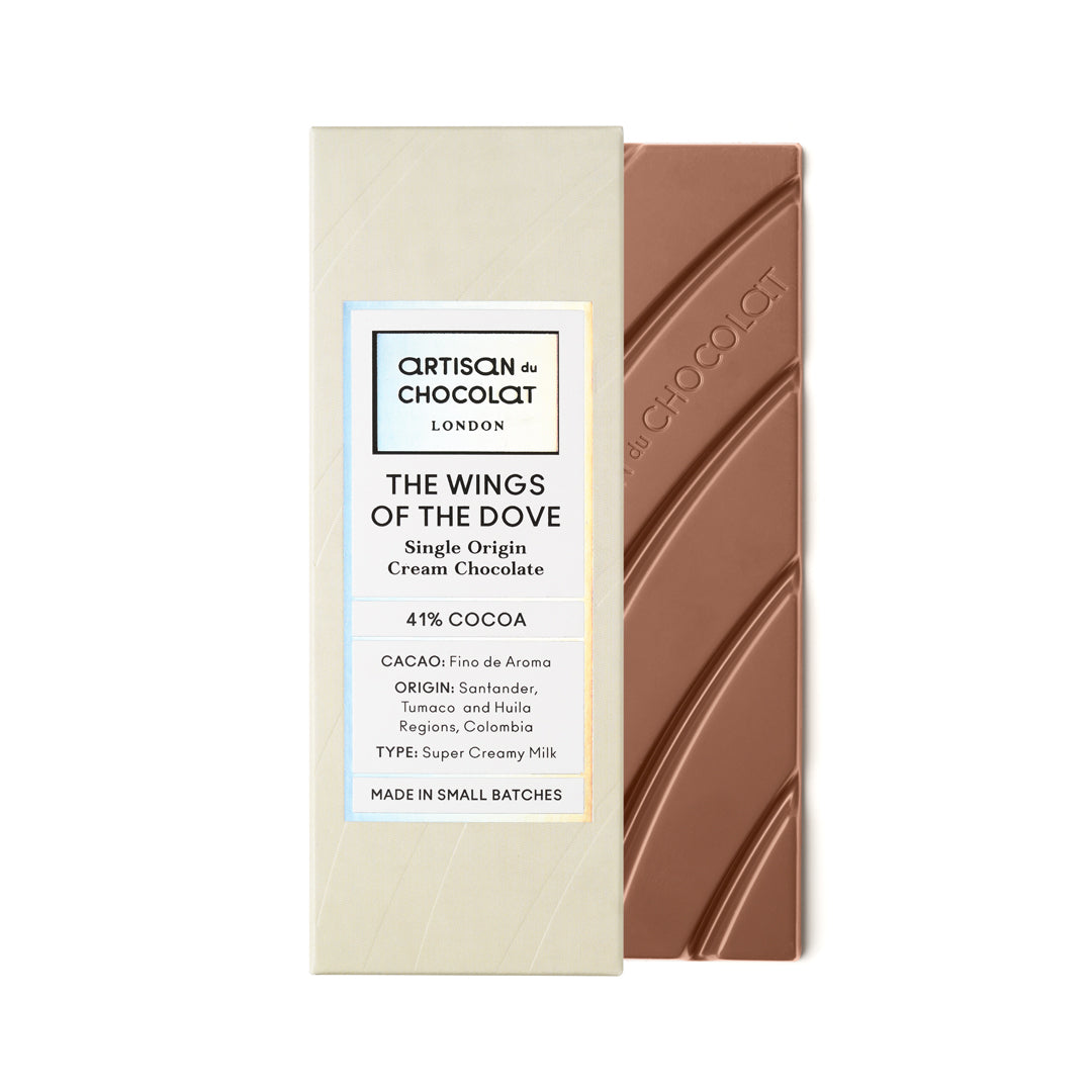 Single Origin Cream Chocolate Bar - The Wings of Dove 80g
